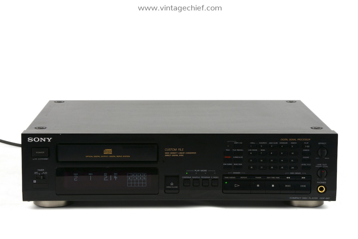 Reproduceren Medisch Afsnijden Audiophile Sony CDP-997 CD Player | Sony CD Player | Optical Digital Output  | Audio | HiFi